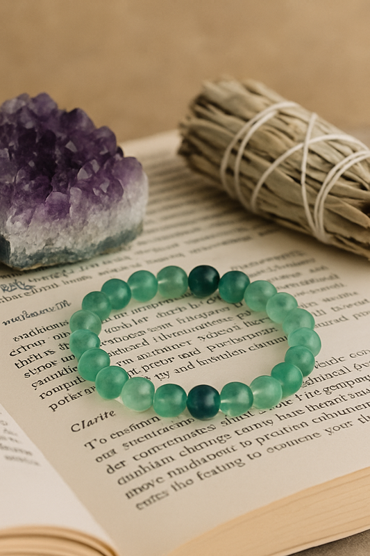 Multi Fluorite Bracelet - Clarity, Calm & Cosmic Energy